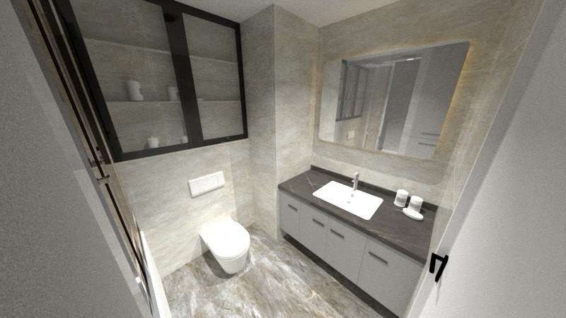 Banyo 3D tasarım