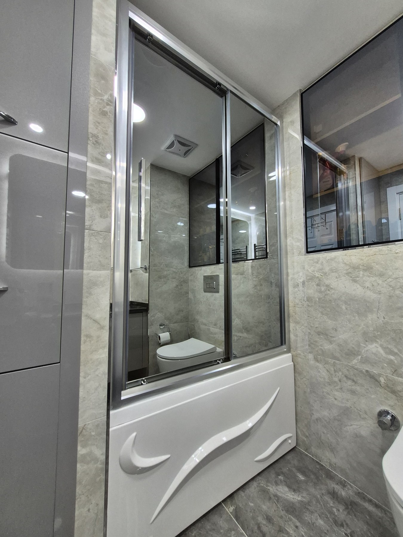 Banyo ikinci tamamlanan uygulama